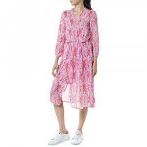 Короткое платье W9680.000.72326.010, розовый Replay