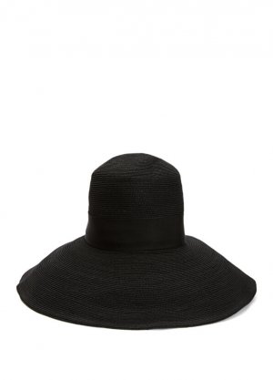 Черная вязаная фактурная женская шапка Catarzi