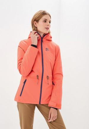 Куртка сноубордическая Rip Curl BETTY PLAIN JKT. Цвет: оранжевый