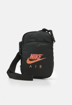 Сумка через плечо Air Wavey Unisex , цвет black/bright mandarin Nike