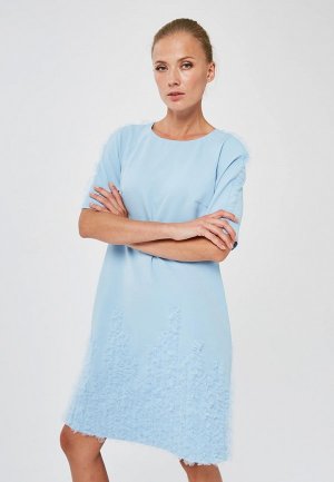 Платье YuliaSway Yulia'Sway. Цвет: голубой