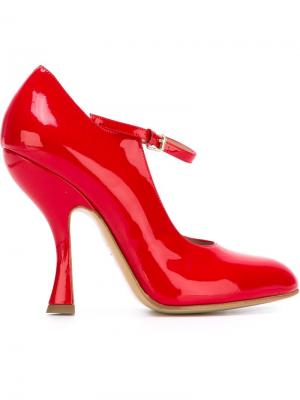 Туфли Мери-Джейн Vivienne Westwood. Цвет: красный
