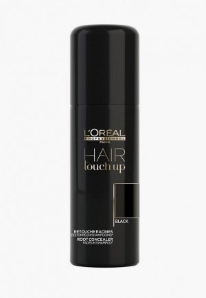 Консилер LOreal Professionnel L'Oreal Hair Touch Up черный, 75 мл. Цвет: черный