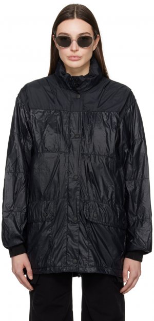 Черная выхлопная куртка , цвет Black nylon Our Legacy