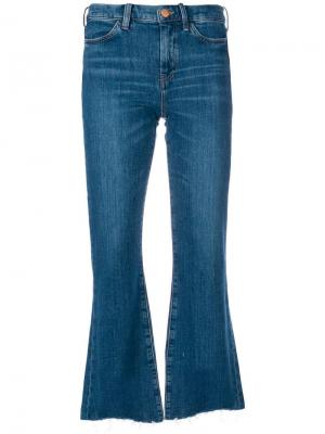 Расклешенные джинсы с необработанным низом Mih Jeans