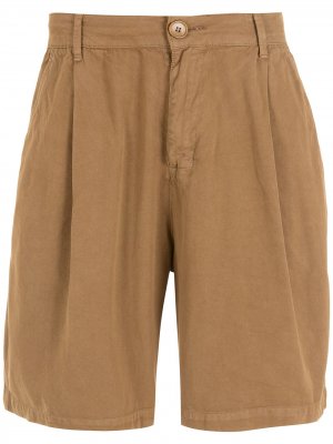 Side pockets shorts Osklen. Цвет: коричневый