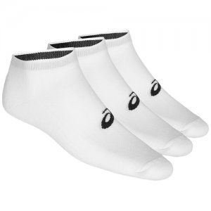 Носки , 3 пары, белый, серый ASICS. Цвет: черный/белый/серый