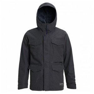 Куртка Burton M Covert Jacket DENIM. Цвет: серый/черный