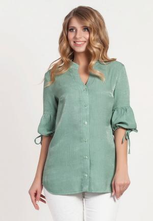 Блуза Olga Peltek. Цвет: зеленый
