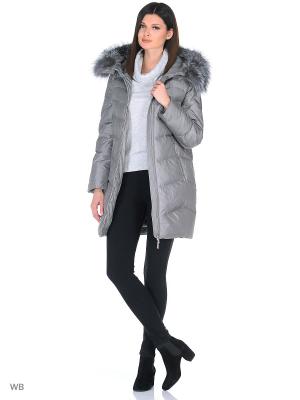 Пальто Romantic Collection.. Цвет: серый