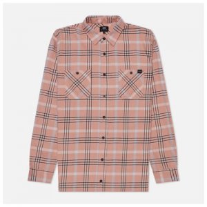 Мужская рубашка Labour Mid Flannel Brushed Cotton розовый , Размер XL Edwin. Цвет: розовый