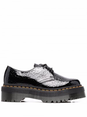 1461 Quad platform shoes Dr. Martens. Цвет: черный