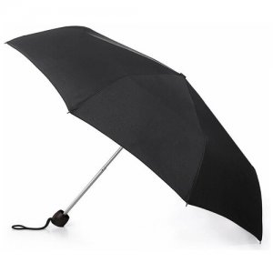 Зонт L500-01 Black, черный, женский FULTON. Цвет: черный