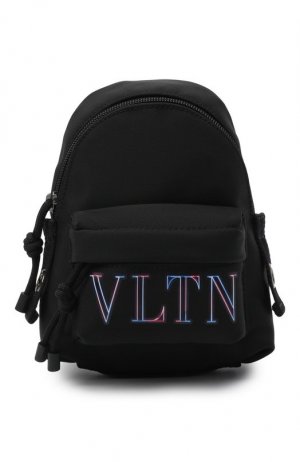 Текстильная сумка NEON VLTN Valentino. Цвет: чёрный