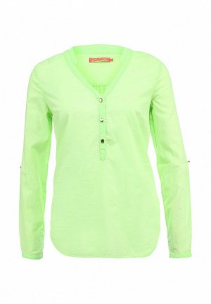 Блуза Conver CO005EWAMH51. Цвет: зеленый