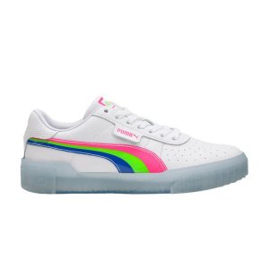 Cali Neon Iced - Розовые женские кроссовки Dazzling Blue White Flou-Pink 373478-02 Puma