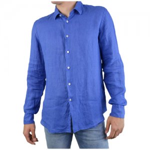 LAB Pal Zileri Рубашка синяя (размер : 41). Цвет: синий