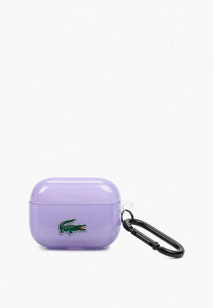 Чехол для наушников Lacoste AirPods Pro 1. Цвет: фиолетовый