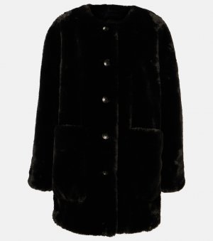 Пальто penelope из искусственного меха white label , черный Proenza Schouler