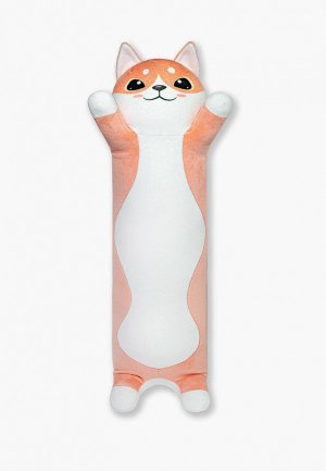 Игрушка мягкая Штучки, к которым тянутся ручки антистресс Лиса Обнимашка, 60 см. Цвет: оранжевый