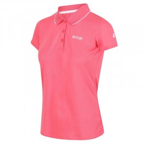 Женская прогулочная рубашка с коротким рукавом Maverik V - розовая REGATTA, цвет rosa Regatta