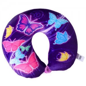 Подушка для шеи , фиолетовый mni mnu. Цвет: фиолетовый