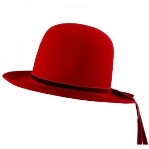 Шляпа , размер U, красный Ann Demeulemeester. Цвет: красный