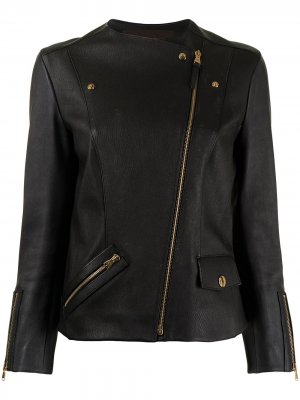 Куртка pre-owned асимметричного кроя Louis Vuitton. Цвет: черный