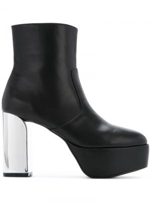 Platform ankle boots G.V.G.V.. Цвет: чёрный