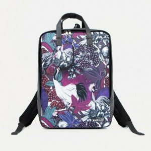 Рюкзак планшет , фиолетовый, черный ErichKrause. Цвет: фиолетовый/микс/разноцветный