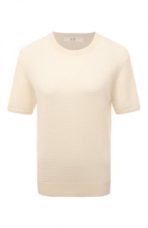 Кашемировый пуловер Co. Цвет: кремовый