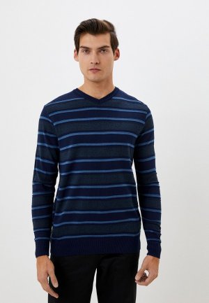 Пуловер Win&Wool. Цвет: синий