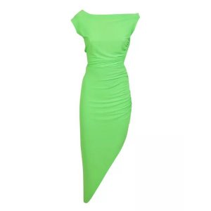 Платье drop shoulder dress , зеленый Norma Kamali