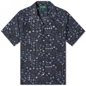 Рубашка Short Sleeve Camp Collar Bandana Shirt Gitman Vintage