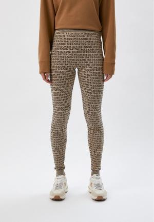 Леггинсы Missoni. Цвет: бежевый
