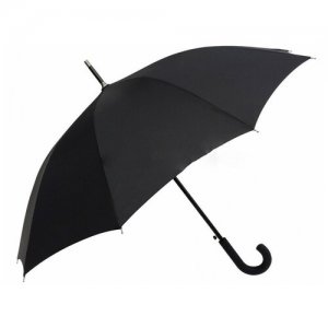 Зонт-трость , черный Euroclim. Цвет: черный