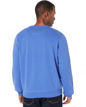 Толстовка U.S. POLO ASSN. Long Sleeve Popover Crew Neck Fleece Sweatshirt, цвет Dazzling Blue