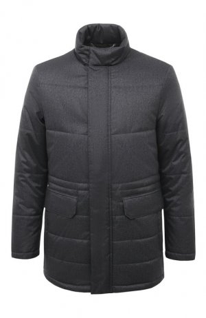 Утепленная куртка Canali. Цвет: серый
