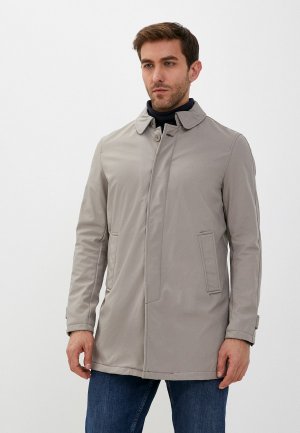Куртка утепленная Primo Emporio. Цвет: серый