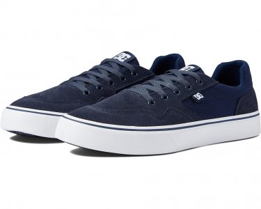 Кроссовки Rowlan Casual Low Top Skate Shoes Sneakers, темно-синий/белый DC