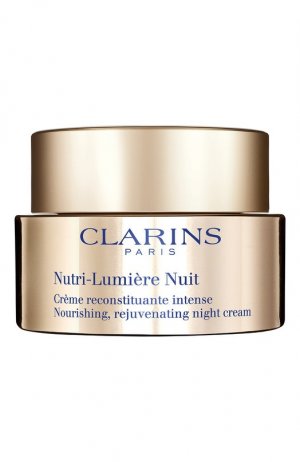 Питательный антивозрастной ночной крем Nutri-Lumiere (50ml) Clarins. Цвет: бесцветный