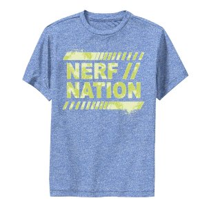 Футболка Nation с неоновыми брызгами для мальчиков 8–20 лет Nerf