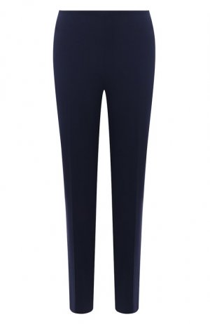 Шерстяные брюки Ralph Lauren. Цвет: синий