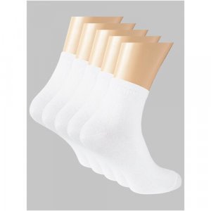 Носки , 5 пар, размер (39-40) 25, белый Aramis. Цвет: белый