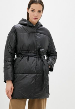 Куртка утепленная TrendyAngel. Цвет: черный