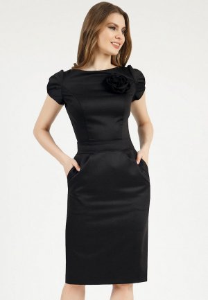 Платье Olivegrey IOGANNA. Цвет: черный