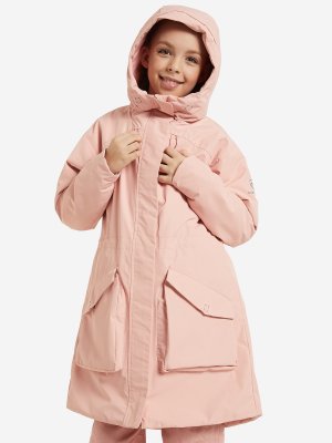 Куртка для девочек , Розовый, размер 164 Northland. Цвет: розовый