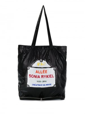 Складная сумка-кошелек Sonia Rykiel. Цвет: черный