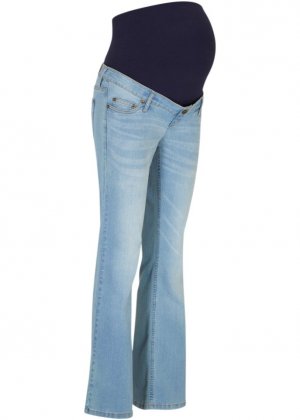 Комфортные эластичные джинсы для беременных , голубой Bpc Bonprix Collection