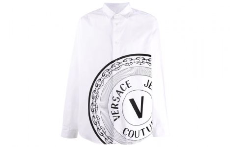 Мужская рубашка, белый Versace Jeans Couture